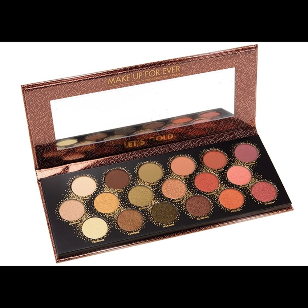 Make Up For Ever Let's Gold Eye Shadow Palette